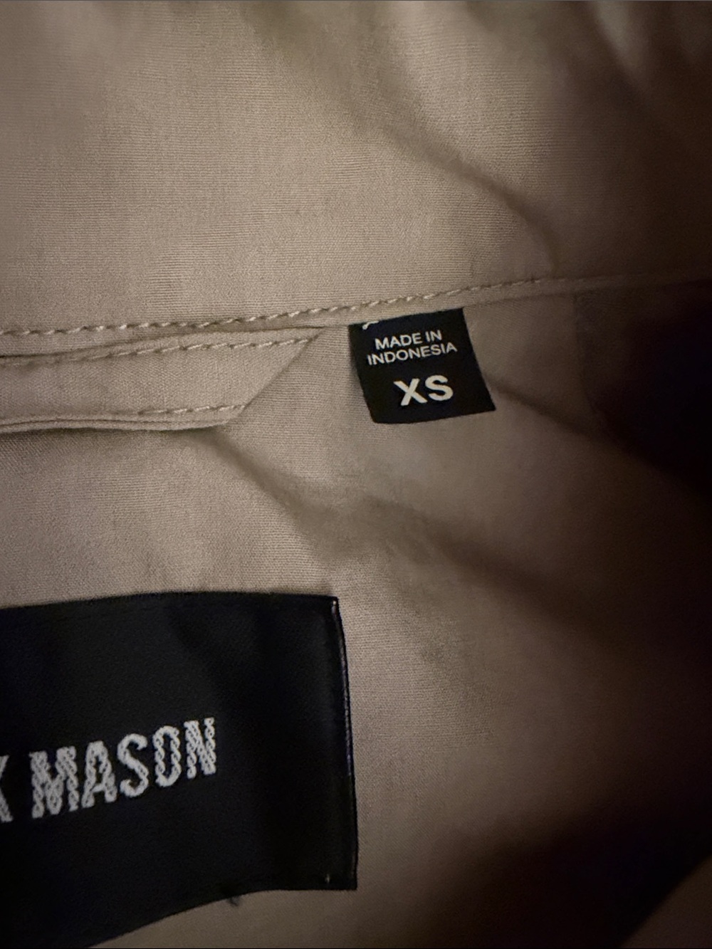 Buck Mason Paperweight Trench Coat Tan Size XS - Picture 12 of 16